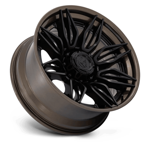 Fuel 1PC FC404 MUTINY – 20X10 – 8X170 – -18 mm – MATTE BLACK W GLOSS BRONZE LIP
