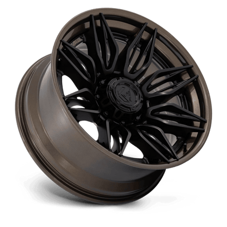 Fuel 1PC FC404 MUTINY – 20X10 – 8X170 – -18 mm – MATTE BLACK W GLOSS BRONZE LIP