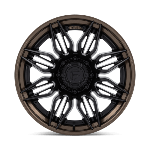Fuel 1PC FC404 MUTINY – 20X10 – 8X170 – -18 mm – MATTE BLACK W GLOSS BRONZE LIP