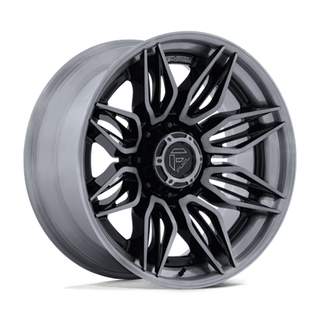 Fuel 1PC FC404 MUTINY – 20X9 – 8X180 – 1 mm – GLOSS BLACK BRUSHED DARK TINT