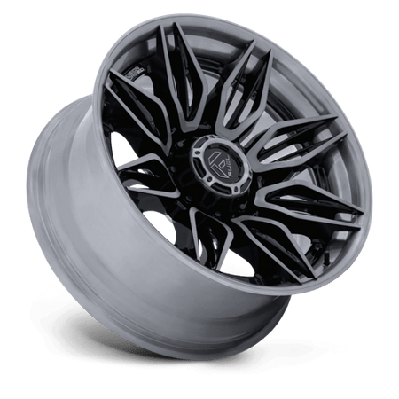 Fuel 1PC FC404 MUTINY – 20X9 – 8X180 – 1 mm – GLOSS BLACK BRUSHED DARK TINT