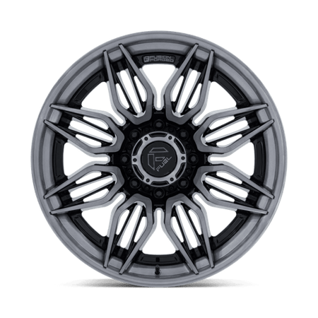 Fuel 1PC FC404 MUTINY – 20X9 – 8X180 – 1 mm – GLOSS BLACK BRUSHED DARK TINT