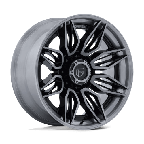 Fuel 1PC FC404 MUTINY – 22X10 – 8X180 – -18 mm – GLOSS BLACK BRUSHED DARK TINT