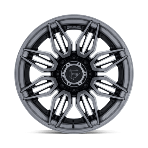 Fuel 1PC FC404 MUTINY – 22X10 – 8X180 – -18 mm – GLOSS BLACK BRUSHED DARK TINT