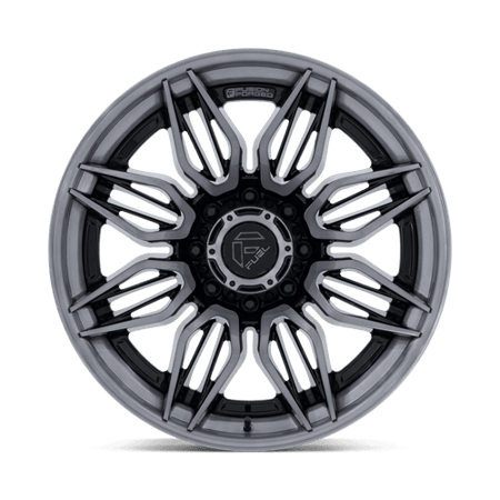 Fuel 1PC FC404 MUTINY – 22X10 – 8X180 – -18 mm – GLOSS BLACK BRUSHED DARK TINT