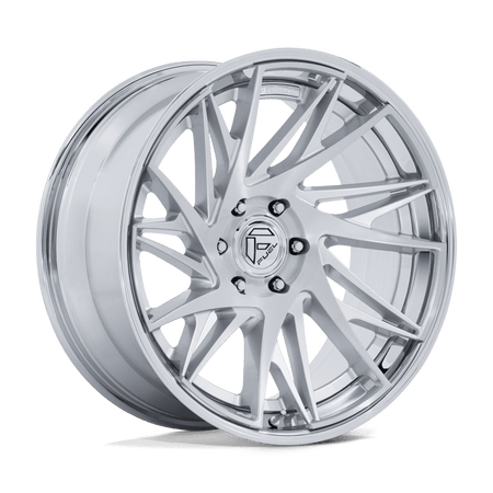 Fuel 1PC FC405 DYNAMO – 22X9.5 – 6X139.7 – 20 mm – GLOSS SILVER BRUSHED W/ CHR-LP