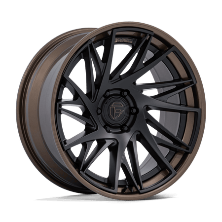 Fuel 1PC FC405 DYNAMO – 24X10 – 6X139.7 – 0 mm – MATTE BLACK W/ G-BRONZE LIP