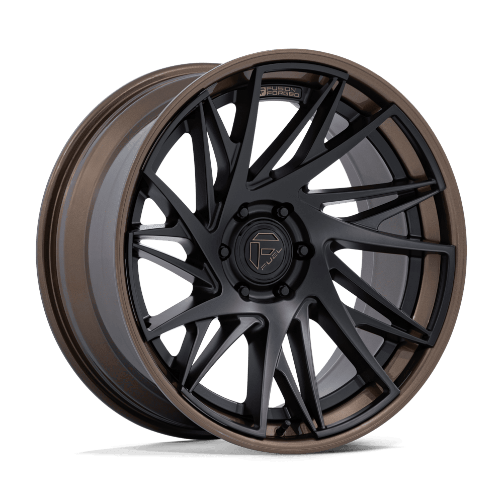 Fuel 1PC FC405 DYNAMO – 20X10 – 6X135 – -18 mm – MATTE BLACK W/ G-BRONZE LIP