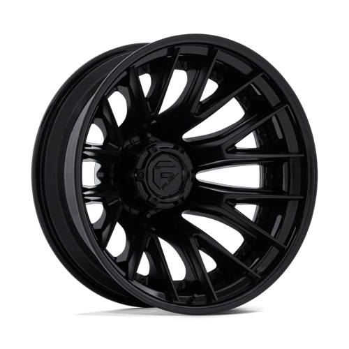 Fuel 1PC D406 CATALYST DUALLY – 22X8.25 – 8X200 – -202 mm – MATTE BLACK W/ GLOSS BLACK LIP