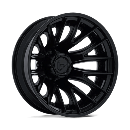 Fuel 1PC D406 CATALYST DUALLY – 22X8.25 – 8X200 – -202 mm – MATTE BLACK W/ GLOSS BLACK LIP