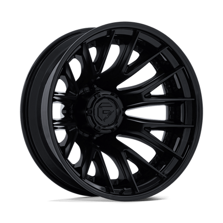 Fuel 1PC D406 CATALYST DUALLY – 22X8.25 – 8X200 – -202 mm – MATTE BLACK W/ GLOSS BLACK LIP
