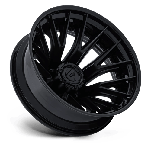 Fuel 1PC D406 CATALYST DUALLY – 22X8.25 – 8X200 – -202 mm – MATTE BLACK W/ GLOSS BLACK LIP