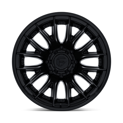 Fuel 1PC D406 CATALYST DUALLY – 22X8.25 – 8X200 – -202 mm – MATTE BLACK W/ GLOSS BLACK LIP