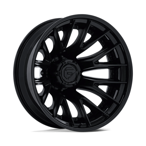 Fuel 1PC D406 CATALYST DUALLY – 22X8.25 – 8X210 – -221 mm – MATTE BLACK W/ GLOSS BLACK LIP