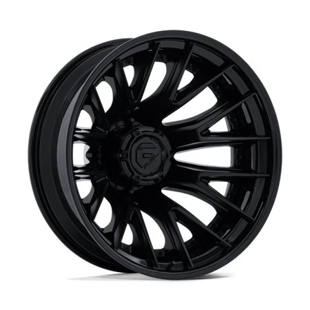 Fuel 1PC D406 CATALYST DUALLY – 22X8.25 – 8X210 – -221 mm – MATTE BLACK W/ GLOSS BLACK LIP