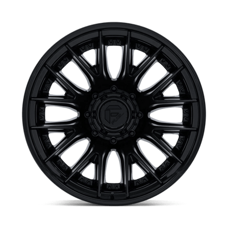 Fuel 1PC D406 CATALYST DUALLY – 22X8.25 – 8X210 – -221 mm – MATTE BLACK W/ GLOSS BLACK LIP