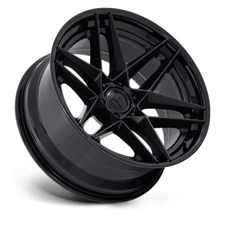 Fuel 1PC FC408 FLIGHT – 22X10 – 6X139.7 – -18 mm – MATTE BLACK W/ GLOSS BLACK LIP