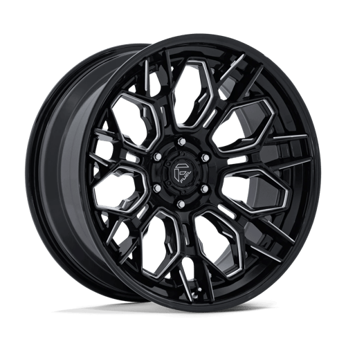 Fuel 1PC FC409 HIVE – 20X9 – 6X135 – 1 mm – GLOSS BLACK MILLED