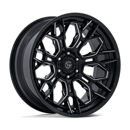 Fuel 1PC FC409 HIVE – 20X9 – 6X135 – 1 mm – GLOSS BLACK MILLED