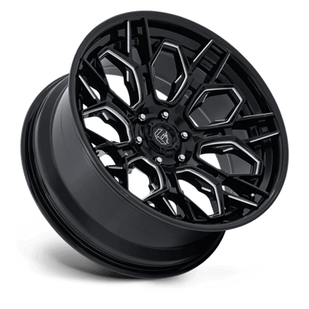Fuel 1PC FC409 HIVE – 20X9 – 6X135 – 1 mm – GLOSS BLACK MILLED