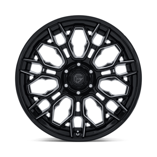 Fuel 1PC FC409 HIVE – 20X9 – 6X135 – 1 mm – GLOSS BLACK MILLED