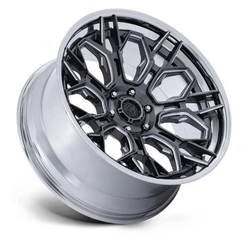 Fuel 1PC FC409 HIVE – 20X9 – 6X135 – 1 mm – GLOSS GUNMETAL W/ CHROME LIP