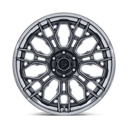 Fuel 1PC FC409 HIVE – 20X9 – 6X135 – 1 mm – GLOSS GUNMETAL W/ CHROME LIP