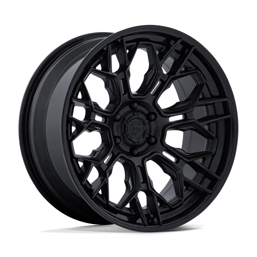 Fuel 1PC FC409 HIVE – 20X10 – 6X135 – -18 mm – MATTE BLACK W/ GLOSS BLACK LIP