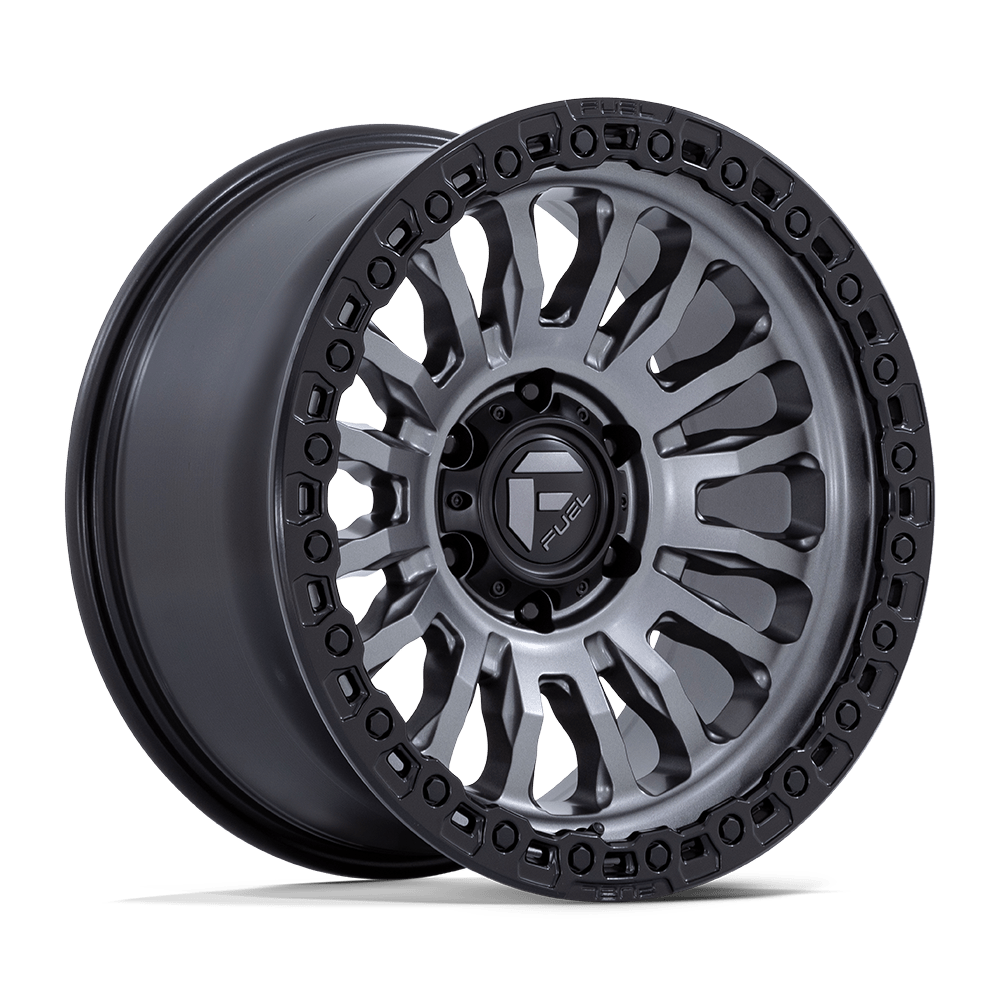 Fuel 1PC FC857 RINCON – 20X9 – 8X170 – 20 mm – MATTE GUNMETAL W/ M-BLACK LIP