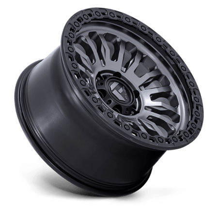 Fuel 1PC FC857 RINCON – 20X9 – 8X180 – 1 mm – MATTE GUNMETAL W/ M-BLACK LIP