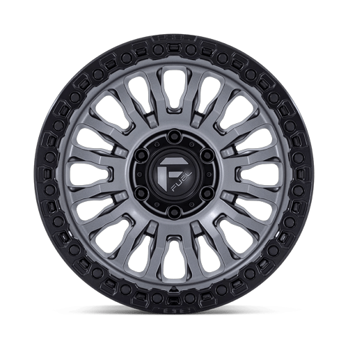 Fuel 1PC FC857 RINCON – 20X9 – 8X180 – 1 mm – MATTE GUNMETAL W/ M-BLACK LIP