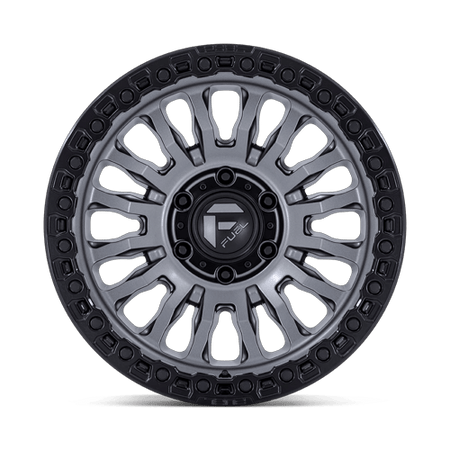 Fuel 1PC FC857 RINCON – 20X9 – 8X180 – 1 mm – MATTE GUNMETAL W/ M-BLACK LIP