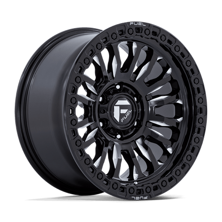 Fuel 1PC FC857 RINCON – 18X9 – 8X165.1 – 1 mm – GLOSS BLACK MILLED