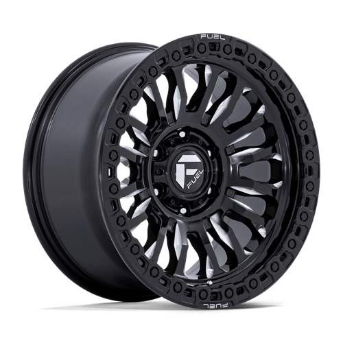 Fuel 1PC FC857 RINCON – 20X10 – 8X165.1 – -18 mm – GLOSS BLACK MILLED