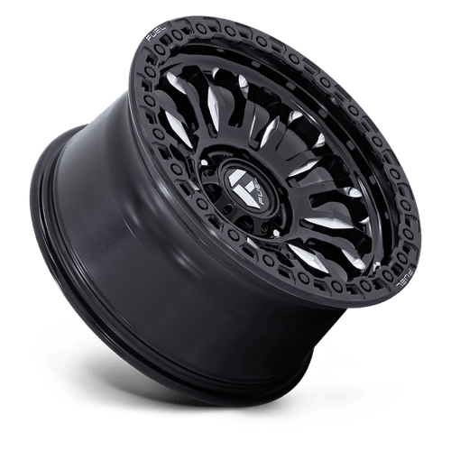 Fuel 1PC FC857 RINCON – 18X9 – 5X127 – 1 mm – GLOSS BLACK MILLED