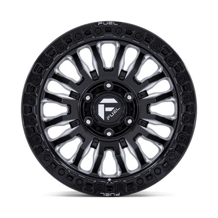 Fuel 1PC FC857 RINCON – 20X10 – 8X165.1 – -18 mm – GLOSS BLACK MILLED