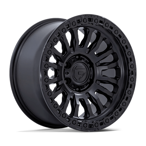 Fuel 1PC FC857 RINCON – 20X10 – 6X135 – -18 mm – MATTE BLACK W/ GLOSS BLACK LIP