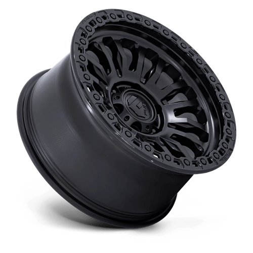 Fuel 1PC FC857 RINCON – 17X8.5 – 6X139.7 – -1 mm – MATTE BLACK W/ GLOSS BLACK LIP
