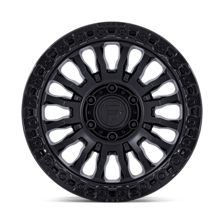 Fuel 1PC FC857 RINCON – 20X9 – 5X150 – 25 mm – MATTE BLACK W/ GLOSS BLACK LIP