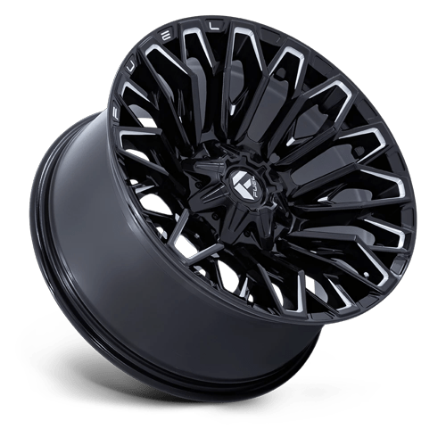 Fuel 1PC FC865 STRIKE – 20X9 – BLANK – 1 mm – GLOSS BLACK MILLED