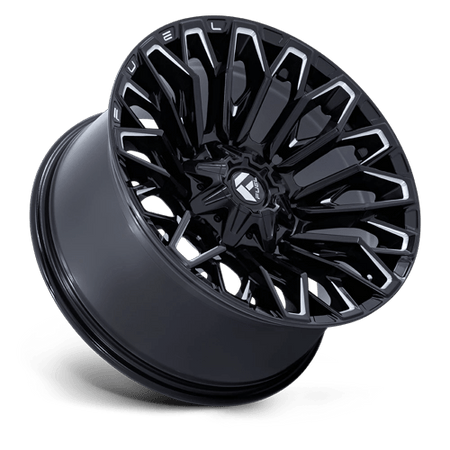 Fuel 1PC FC865 STRIKE – 20X9 – BLANK – 1 mm – GLOSS BLACK MILLED