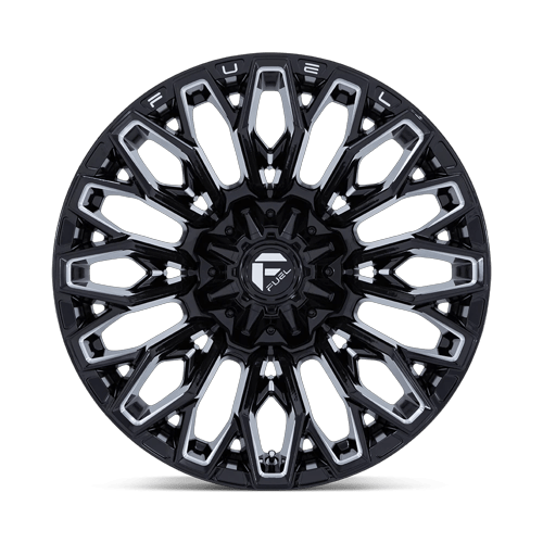 Fuel 1PC FC865 STRIKE – 20X9 – BLANK – 1 mm – GLOSS BLACK MILLED
