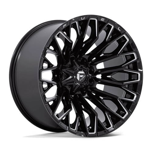 Fuel 1PC FC865 STRIKE – 22X12 – 6X135/6X139.7 – -44 mm – GLOSS BLACK MILLED