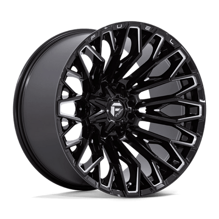 Fuel 1PC FC865 STRIKE – 22X12 – 6X135/6X139.7 – -44 mm – GLOSS BLACK MILLED
