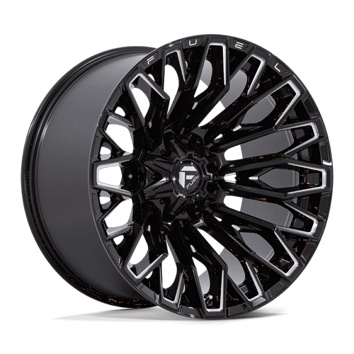 Fuel 1PC FC865 STRIKE – 22X12 – 8X165.1 – -44 mm – GLOSS BLACK MILLED