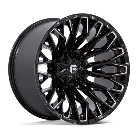 Fuel 1PC FC865 STRIKE – 22X12 – 8X165.1 – -44 mm – GLOSS BLACK MILLED