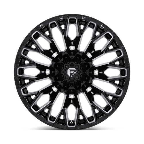 Fuel 1PC FC865 STRIKE – 22X12 – 8X165.1 – -44 mm – GLOSS BLACK MILLED