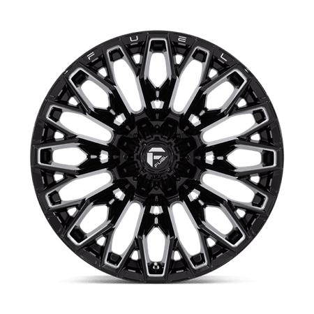 Fuel 1PC FC865 STRIKE – 22X12 – 8X165.1 – -44 mm – GLOSS BLACK MILLED