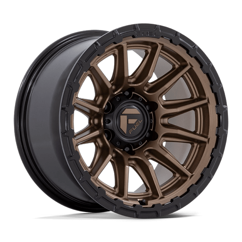Fuel 1PC FC866 PISTON – 20X9 – 6X139.7 – 1 mm – MATTE BRONZE W/ GLOSS BLACK LI