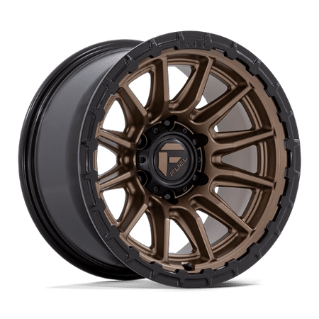 Fuel 1PC FC866 PISTON – 22X10 – 6X135 – -18 mm – MATTE BRONZE W/ GLOSS BLACK LI